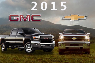 2015 Chevrolet Silverado HD and GMC Sierra HD pick-ups