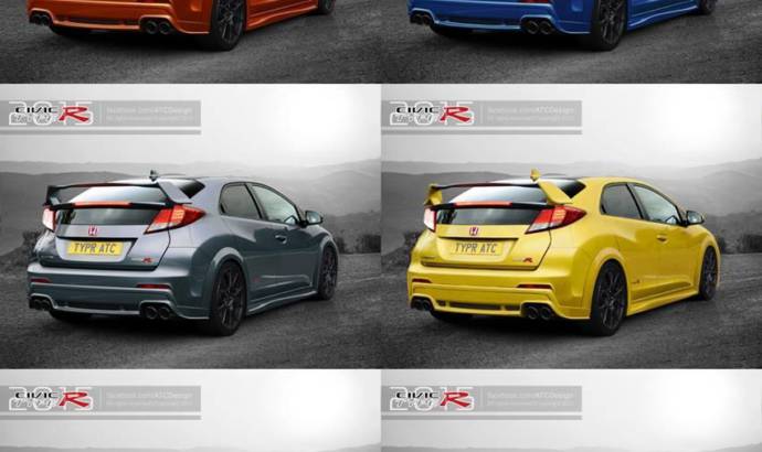 2015 Honda Civic Type R - First render images