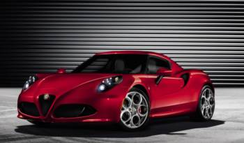 Alfa Romeo 4C video