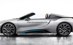 BMW i8 Spyder rendered by Theophilus Chin