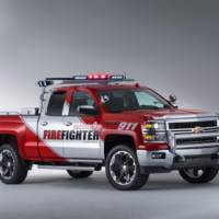 Chevrolet Silverado Black Ops and Volunteer Firefighter concepts
