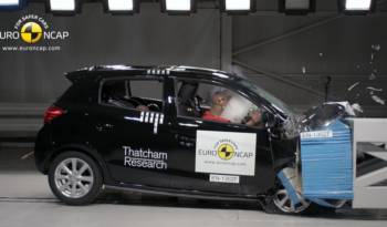 EuroNCAP rated 4 Stars the 2013 Mitsubishi Mirage