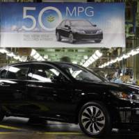 Honda Accord Hybrid enters production