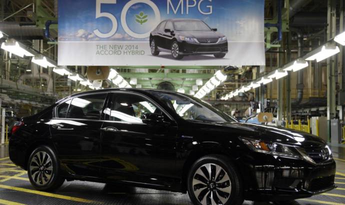 Honda Accord Hybrid enters production