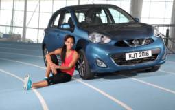 Katarina Johnson-Thompson is Nissan Micra new face