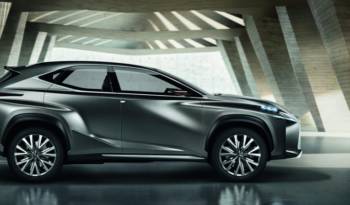 Lexus LF-NX Concept breaks cover