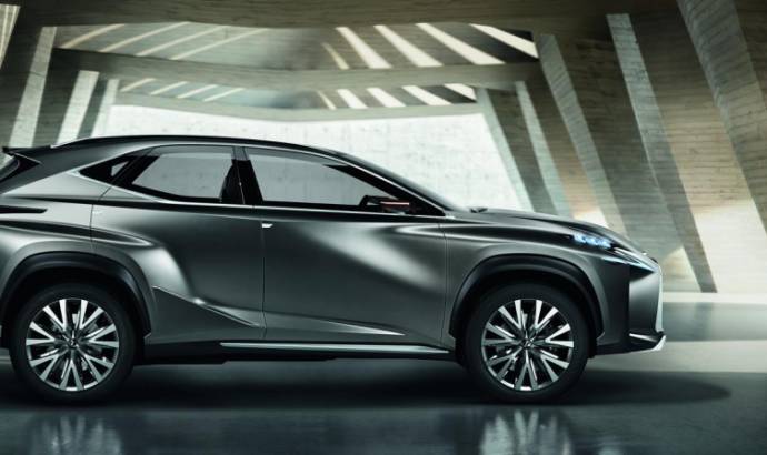 Lexus LF-NX Concept breaks cover