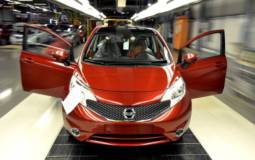 Nissan Note enters production in Sunderland plant