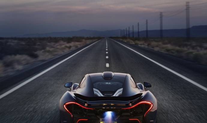 The 2013 McLaren P1 production version revealed in dynamic footage