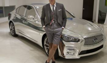 Thom Browne 2014 Infiniti Q50 launched in New York