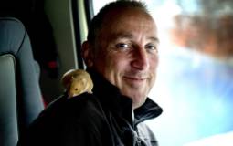 VIDEO: Charlie, the hamster, steers a Volvo FMX truck