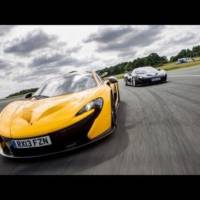 VIDEO: Jay Leno takes a ride in the McLaren P1 at Top Gear test track