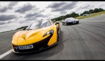 VIDEO: Jay Leno takes a ride in the McLaren P1 at Top Gear test track