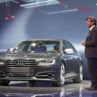 2013 Audi A8 facelift revealed in Frankfurt