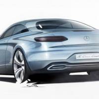 2013 Mercedes-Benz S-Class Coupe Concept - Leaked sketches