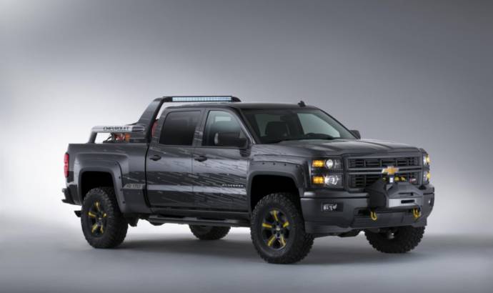 Chevrolet Silverado Black Ops and Volunteer Firefighter concepts