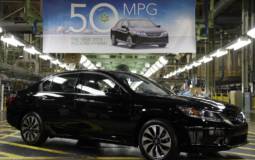 Honda Accord Hybrid enters production