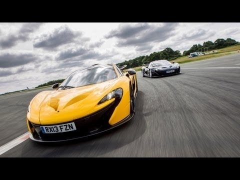VIDEO: Jay Leno takes a ride in the McLaren P1 at Top Gear test track