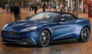 2013 Aston Martin Vanquish Volante will be available in Neiman Marcus Christmas Book