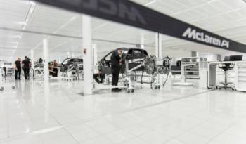2013 McLaren P1 - The production line