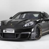 2013 Porsche Panamera Turbo modified by Prior Design