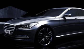 2014 Hyundai Genesis teased