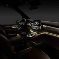 2014 Mercedes-Benz V-Class interior officially unveiled