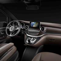 2014 Mercedes-Benz V-Class interior officially unveiled