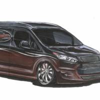 Ford Transit Connect ready for SEMA 2013