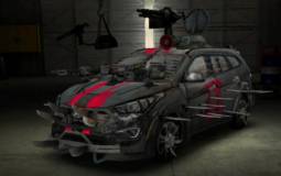 Hyundai Santa Fe Zombie Survival Machine imagined