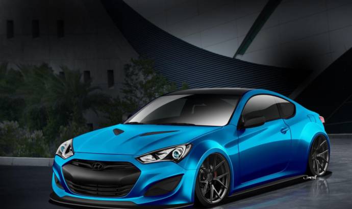 Pangilian Hyundai Genesis Coupe for SEMA