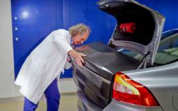 Volvo rechargeable body panels to substitute batteries