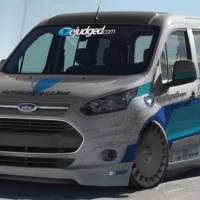 Ford Transit Connect ready for SEMA 2013