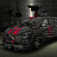 Hyundai Santa Fe Zombie Survival Machine imagined