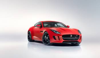 2014 Jaguar F-Type Coupe unveiled in Los Angeles