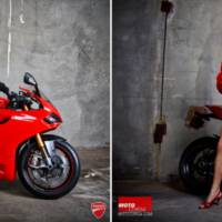 Ducati Panigale 1199 - Dudes versus Pinup girl