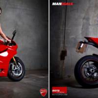 Ducati Panigale 1199 - Dudes versus Pinup girl