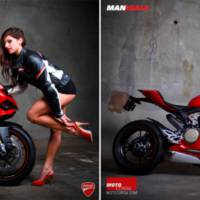 Ducati Panigale 1199 - Dudes versus Pinup girl