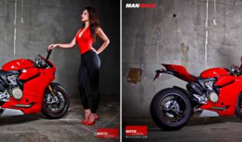 Ducati Panigale 1199 - Dudes versus Pinup girl