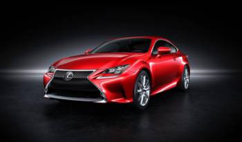 Lexus RC Coupe unveiled