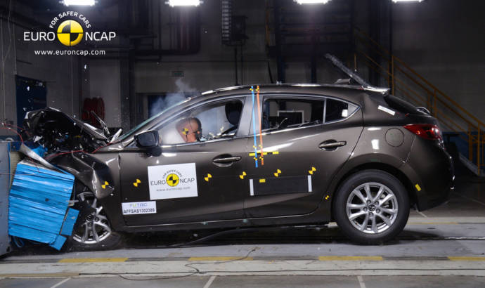 Mazda3 awarded 5 stars in EuroNCAP