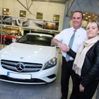 Mercedes sold its 100.000 car in the UK during a year