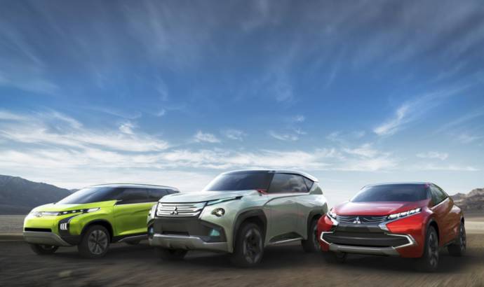 Mitsubishi GC-PHEV, Mitsubishi XR-Phev and Mitsubishi Concept AR unveiled