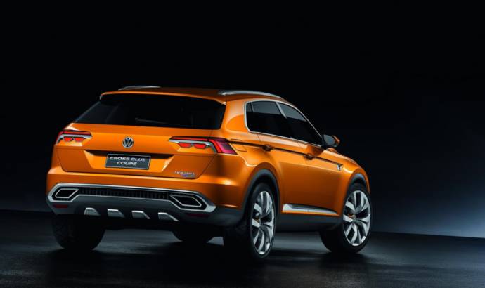 Volkswagen CrossBlue Coupe Concept revealed