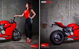 Ducati Panigale 1199 - Dudes versus Pinup girl