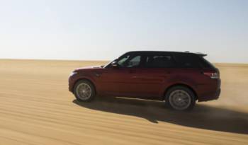 Range Rover Sport crosses Arabia Empty Quarter