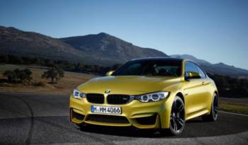 2014 BMW M3 Sedan and M4 Coupe unveiled