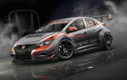 2014 Honda Civic hatchback WTCC previewed on Facebook