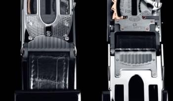 Bugatti and Roland Iten unveiled a belt buckle priced at $84000