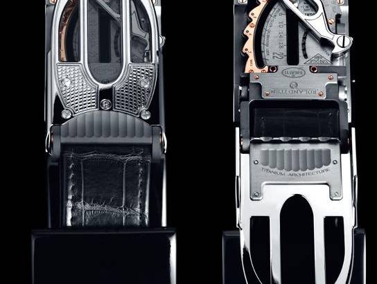 Bugatti and Roland Iten unveiled a belt buckle priced at $84000